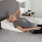 Hastings Home Wedge Pillow Memory Foam with Bamboo Fiber Cover for Heartburn, Back Pain Better Sleep (Ivory) 206952SUQ - alternate 1